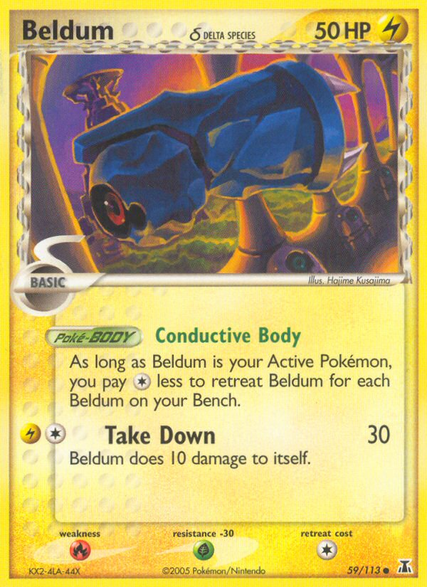 Beldum (59/113) (Delta Species) [EX: Delta Species] | Jomio and Rueliete's Cards and Comics