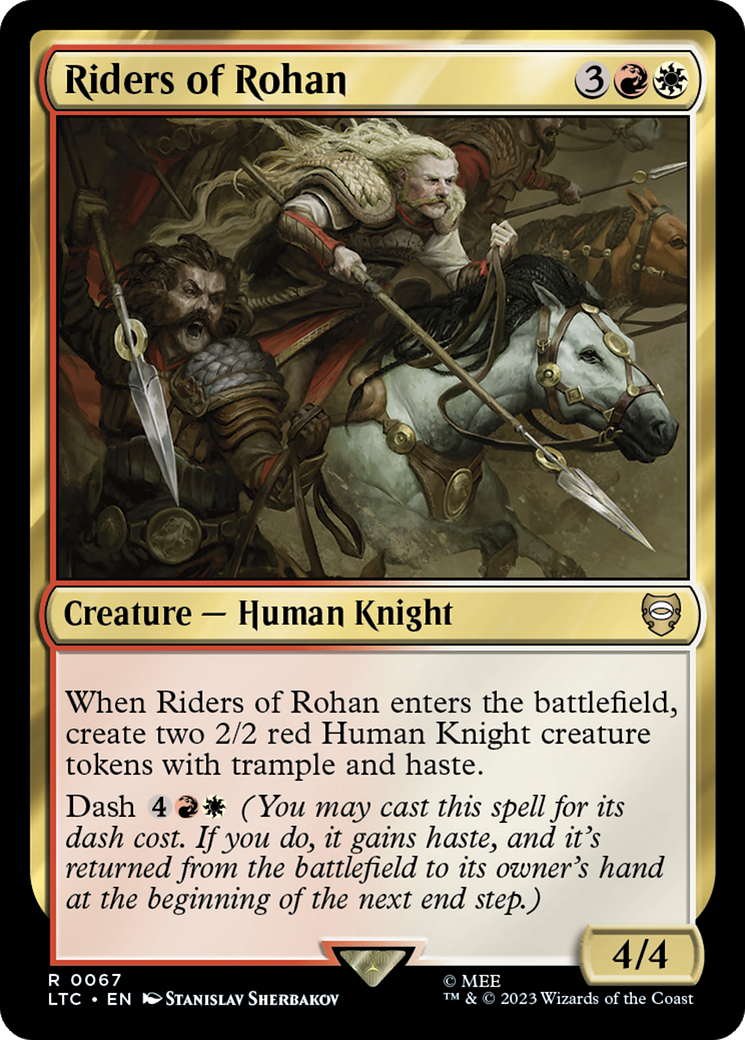 Riders of Rohan [The Lord of the Rings: Tales of Middle-Earth Commander] | Jomio and Rueliete's Cards and Comics
