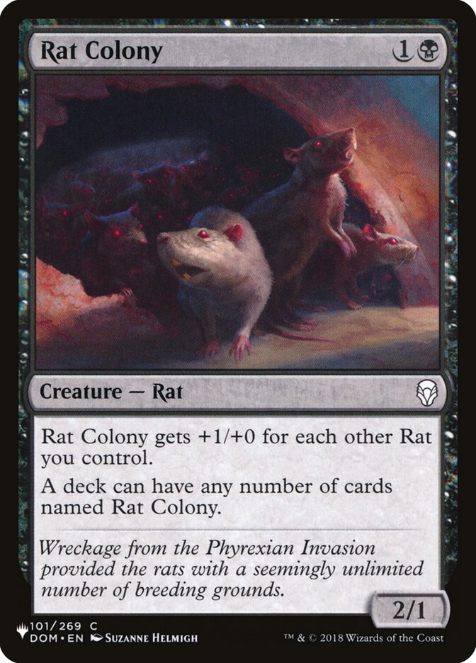 Rat Colony [The List] | Jomio and Rueliete's Cards and Comics