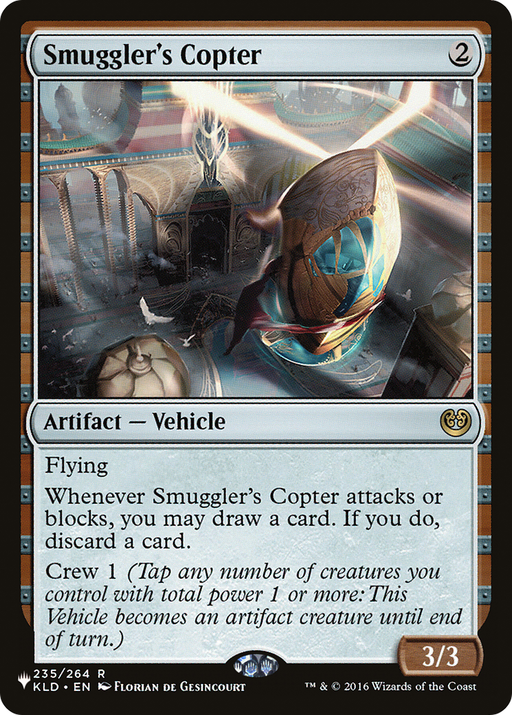 Smuggler's Copter [The List] | Jomio and Rueliete's Cards and Comics