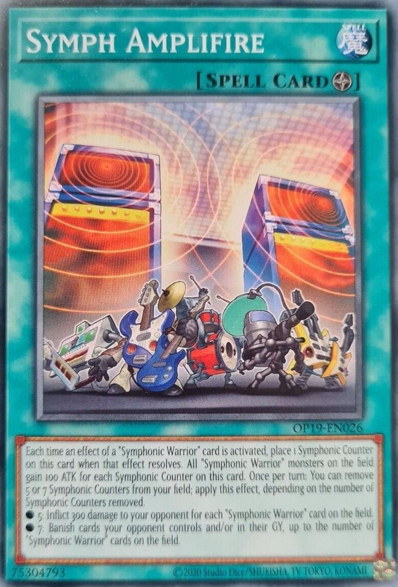 Symph Amplifire [OP19-EN026] Common | Jomio and Rueliete's Cards and Comics