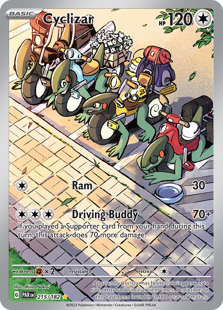 Cyclizar (215/182) [Scarlet & Violet: Paradox Rift] | Jomio and Rueliete's Cards and Comics