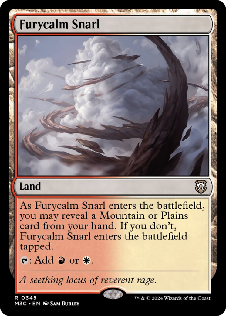 Furycalm Snarl (Ripple Foil) [Modern Horizons 3 Commander] | Jomio and Rueliete's Cards and Comics