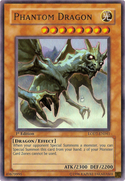 Phantom Dragon [LODT-EN041] Ultra Rare | Jomio and Rueliete's Cards and Comics