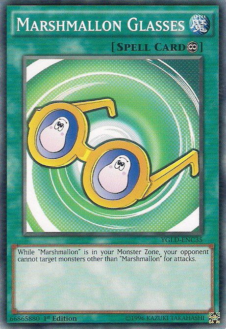 Marshmallon Glasses [YGLD-ENC35] Common | Jomio and Rueliete's Cards and Comics