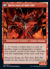Fable of the Mirror-Breaker // Reflection of Kiki-Jiki [Kamigawa: Neon Dynasty] | Jomio and Rueliete's Cards and Comics