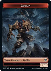 Zombie Knight // Goblin Double-Sided Token [Dominaria United Commander Tokens] | Jomio and Rueliete's Cards and Comics