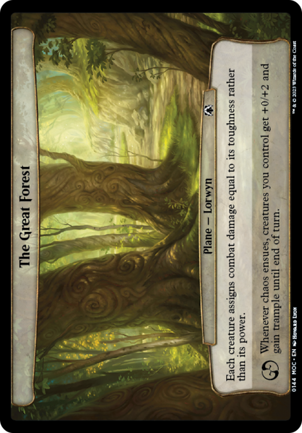 The Great Forest [March of the Machine Commander] | Jomio and Rueliete's Cards and Comics