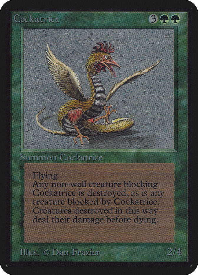 Cockatrice [Alpha Edition] | Jomio and Rueliete's Cards and Comics