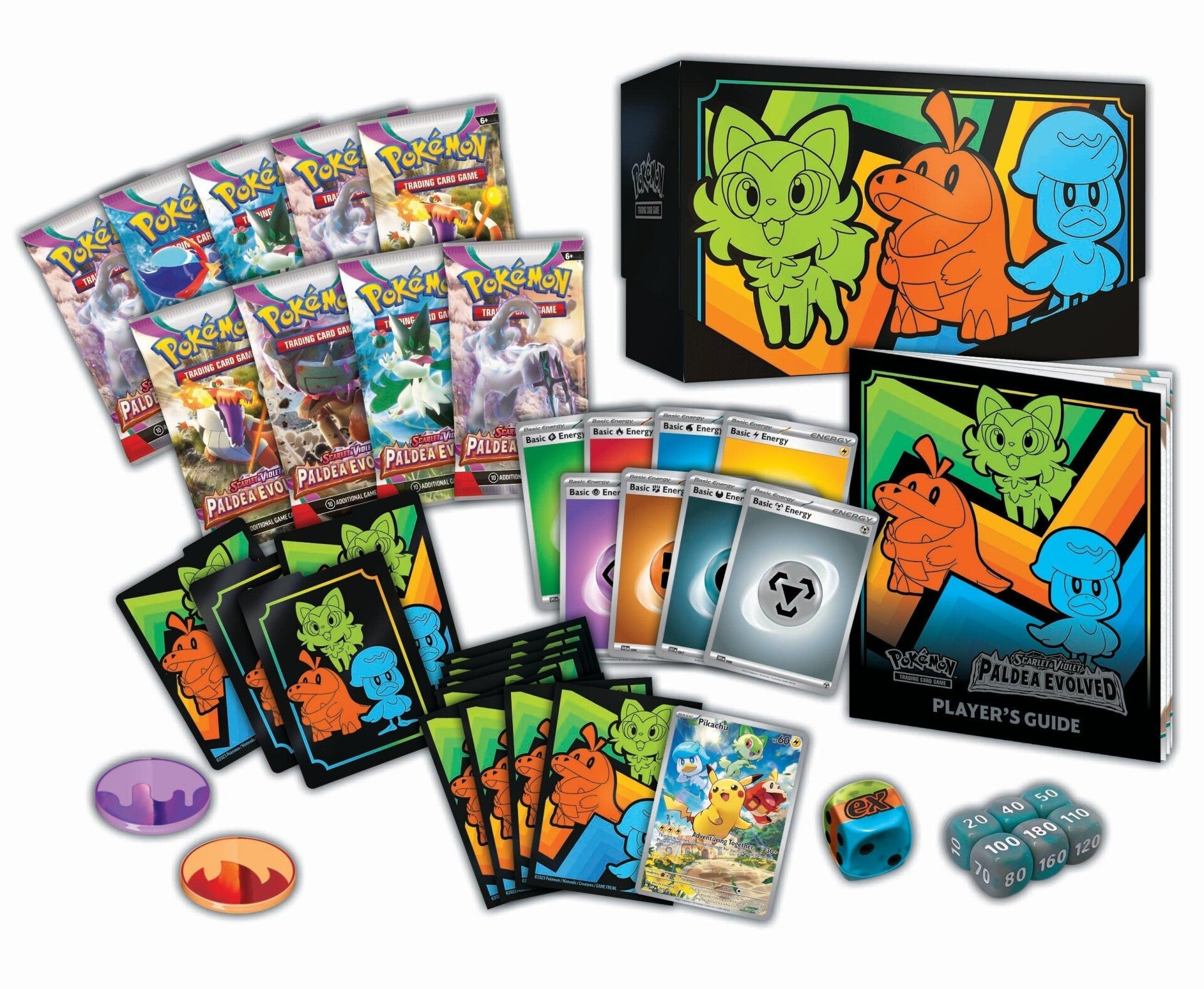 Scarlet & Violet: Paldea Evolved - Elite Trainer Box | Jomio and Rueliete's Cards and Comics