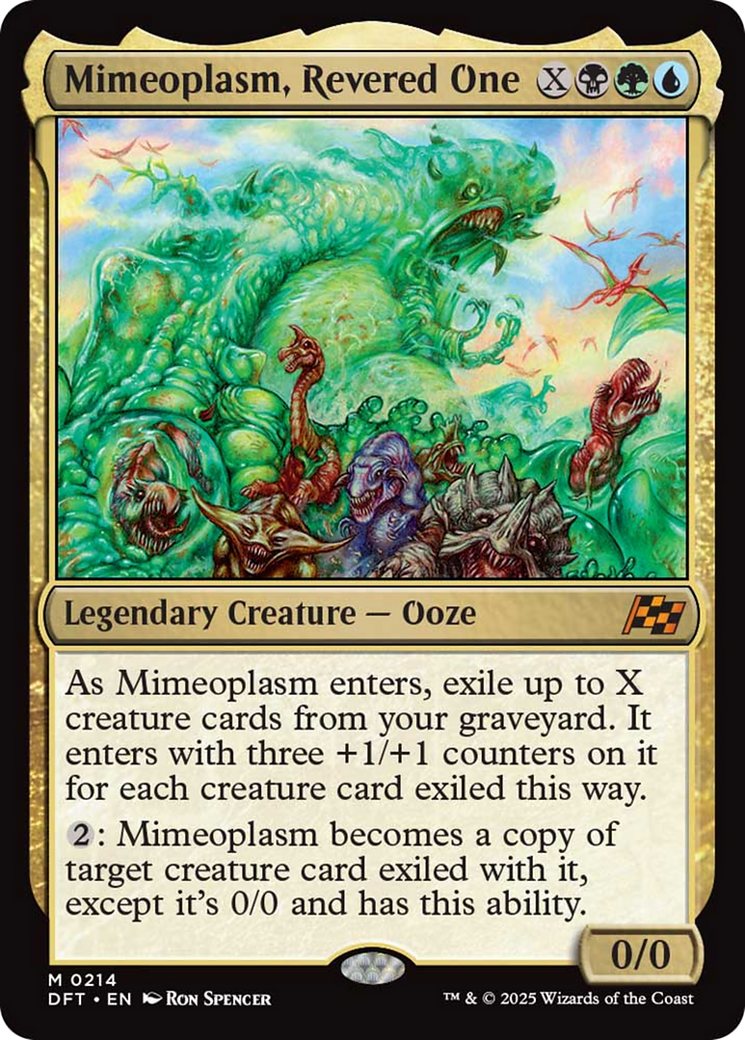 Mimeoplasm, Revered One [Aetherdrift] | Jomio and Rueliete's Cards and Comics