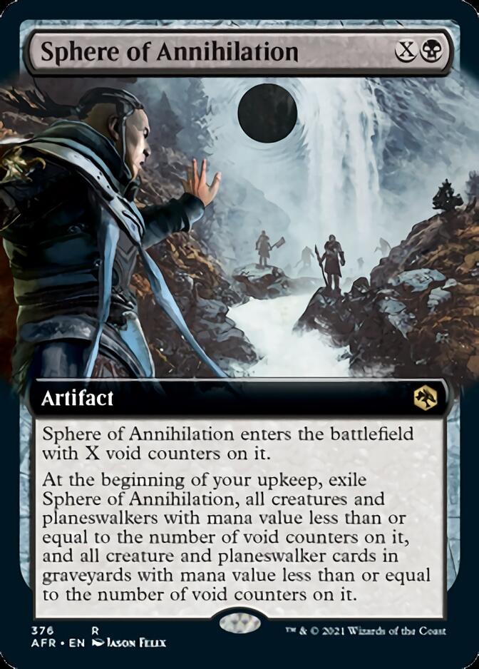 Sphere of Annihilation (Extended Art) [Dungeons & Dragons: Adventures in the Forgotten Realms] | Jomio and Rueliete's Cards and Comics