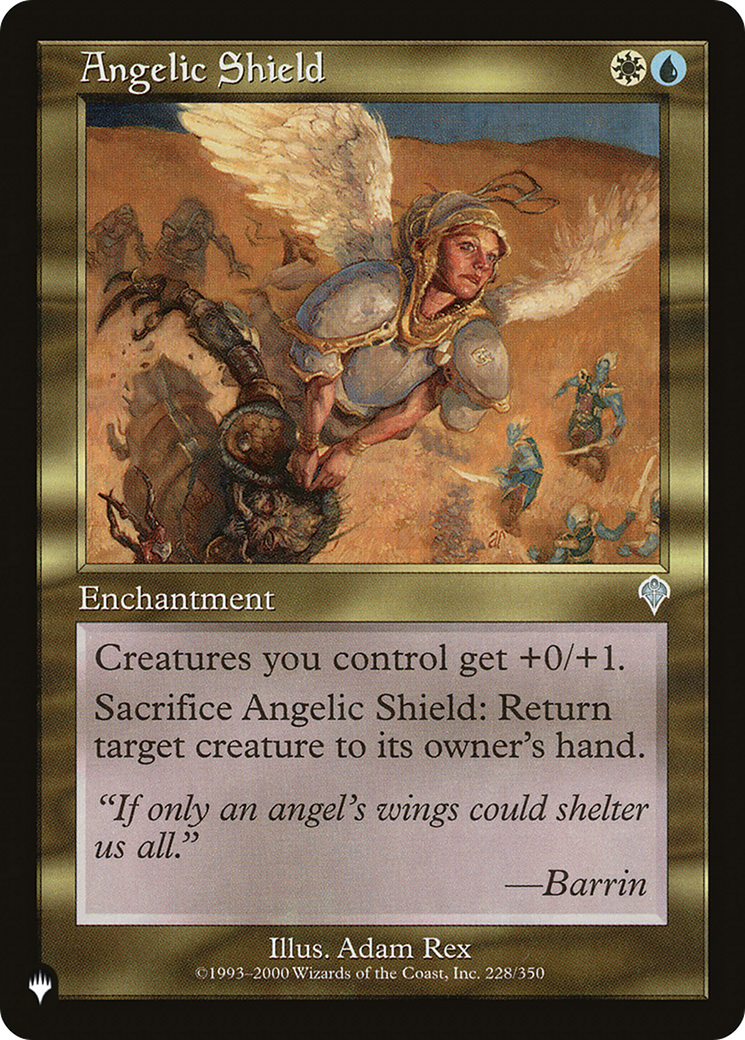 Angelic Shield [The List] | Jomio and Rueliete's Cards and Comics