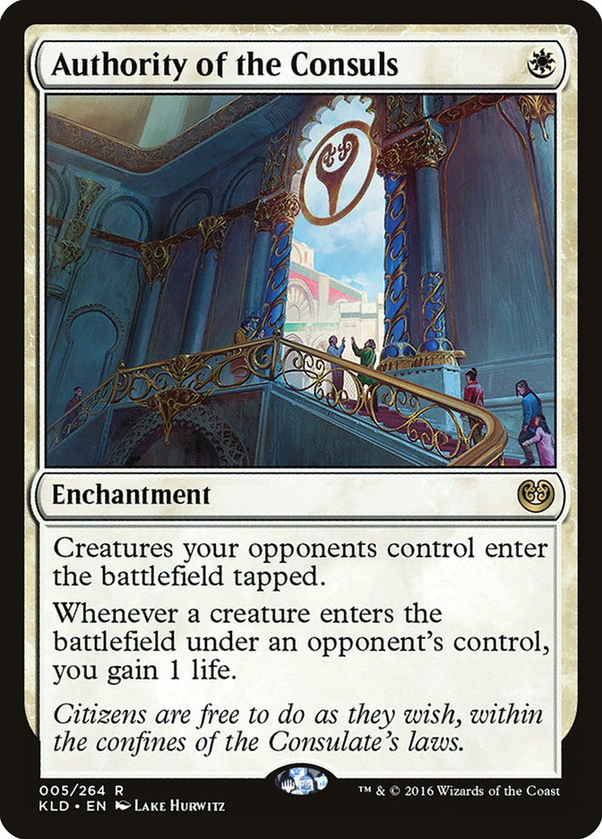 Authority of the Consuls [Kaladesh] | Jomio and Rueliete's Cards and Comics
