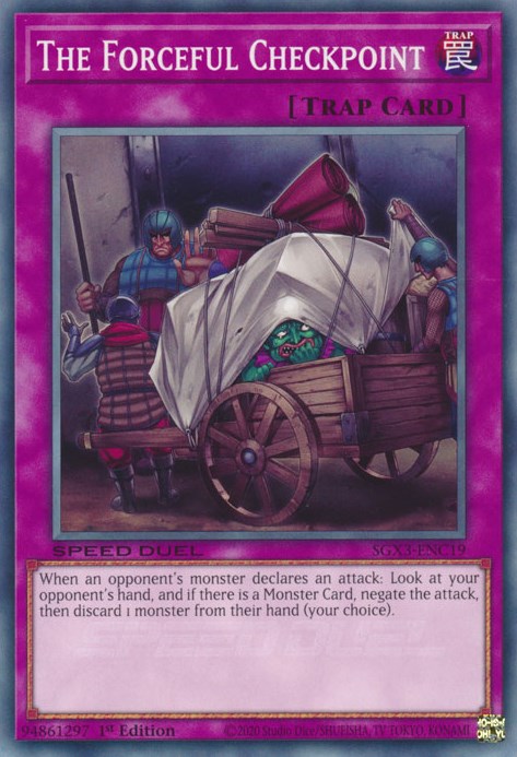 The Forceful Checkpoint [SGX3-ENC19] Common | Jomio and Rueliete's Cards and Comics