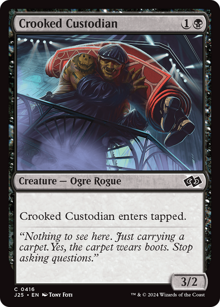 Crooked Custodian [Foundations Jumpstart] | Jomio and Rueliete's Cards and Comics