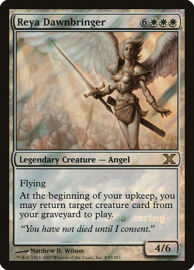 Reya Dawnbringer [Tenth Edition Prerelease Promos] | Jomio and Rueliete's Cards and Comics