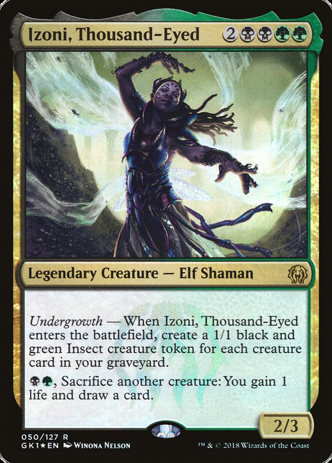 Izoni, Thousand-Eyed [Guilds of Ravnica Guild Kit] | Jomio and Rueliete's Cards and Comics