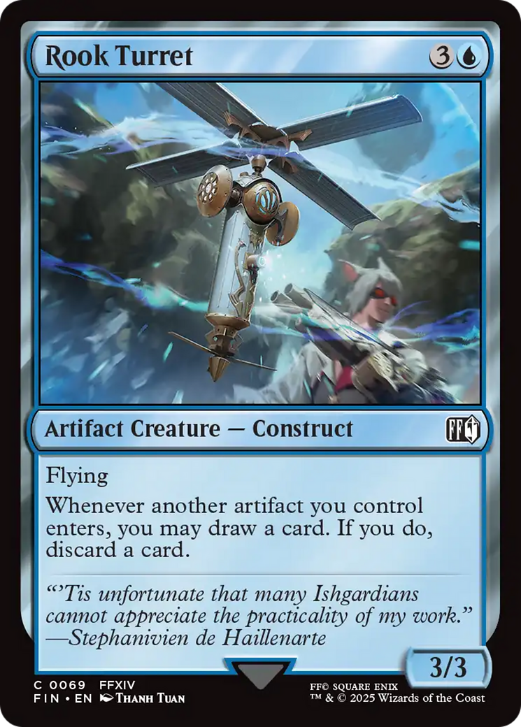 Rook Turret [FINAL FANTASY] | Jomio and Rueliete's Cards and Comics