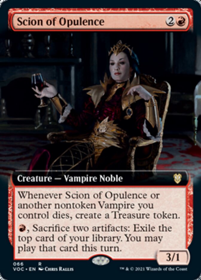 Scion of Opulence (Extended Art) [Innistrad: Crimson Vow Commander] | Jomio and Rueliete's Cards and Comics