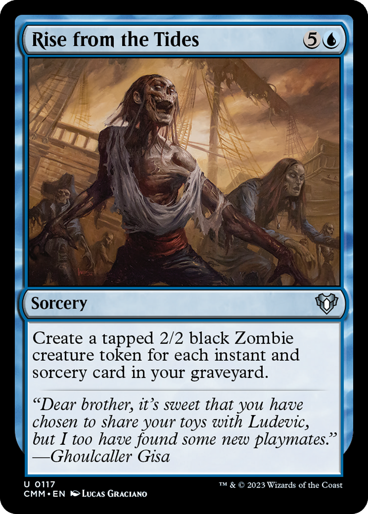 Rise from the Tides [Commander Masters] | Jomio and Rueliete's Cards and Comics