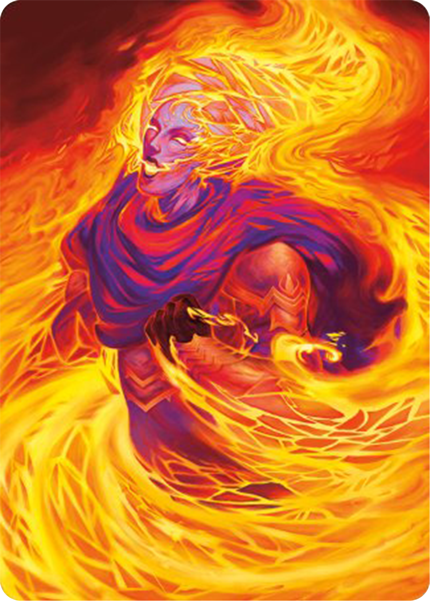 Flare of Duplication Art Card [Modern Horizons 3 Art Series] | Jomio and Rueliete's Cards and Comics