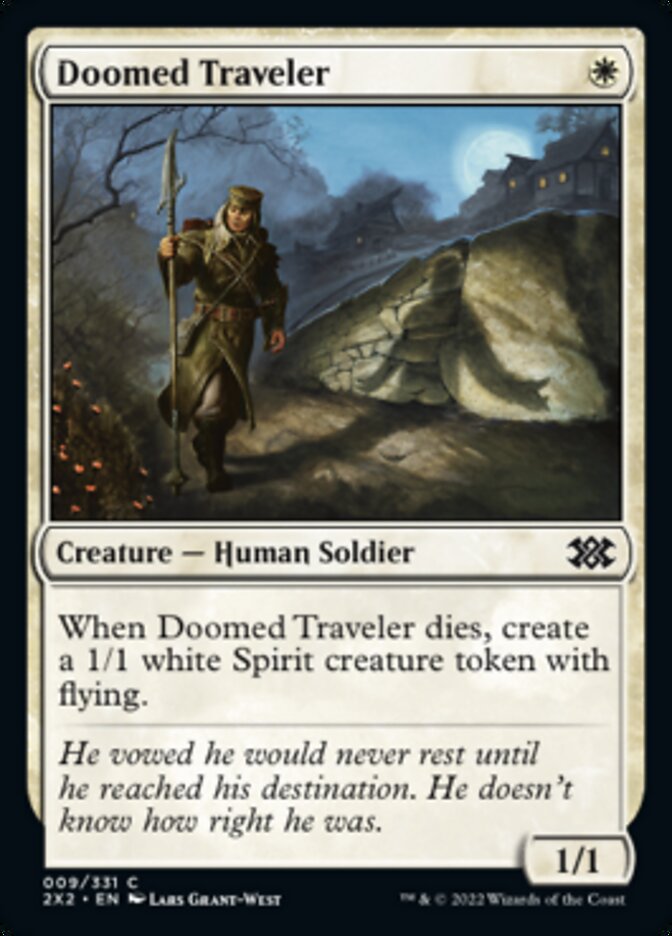 Doomed Traveler [Double Masters 2022] | Jomio and Rueliete's Cards and Comics
