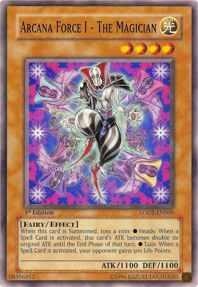 Arcana Force I - The Magician [LODT-EN009] Common | Jomio and Rueliete's Cards and Comics
