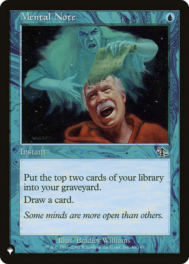 Mental Note [The List] | Jomio and Rueliete's Cards and Comics