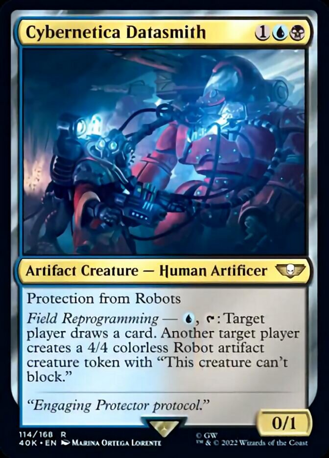 Cybernetica Datasmith [Warhammer 40,000] | Jomio and Rueliete's Cards and Comics