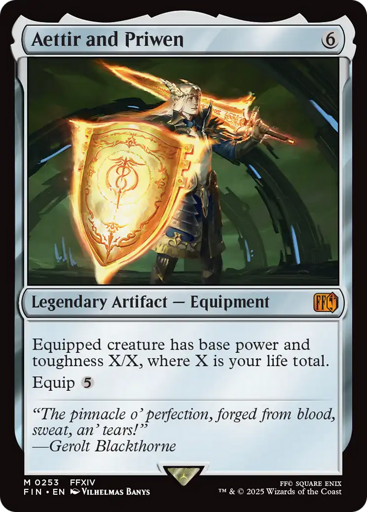 Aettir and Priwen [FINAL FANTASY] | Jomio and Rueliete's Cards and Comics