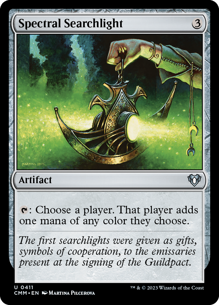 Spectral Searchlight [Commander Masters] | Jomio and Rueliete's Cards and Comics