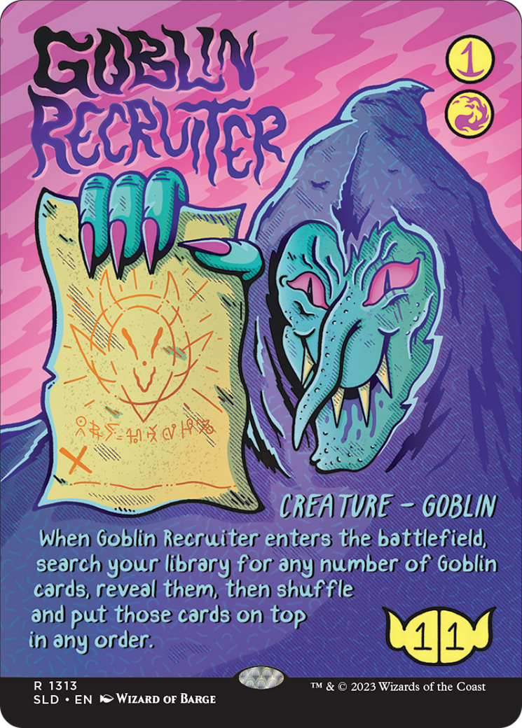 Goblin Recruiter [Secret Lair Drop Series] | Jomio and Rueliete's Cards and Comics