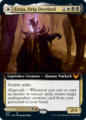 Extus, Oriq Overlord // Awaken the Blood Avatar (Extended Art) [Strixhaven: School of Mages] | Jomio and Rueliete's Cards and Comics