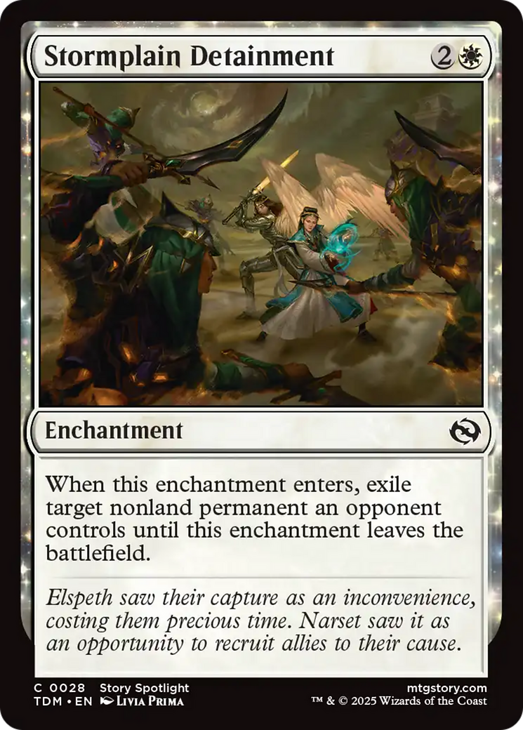 Stormplain Detainment [Tarkir: Dragonstorm] | Jomio and Rueliete's Cards and Comics