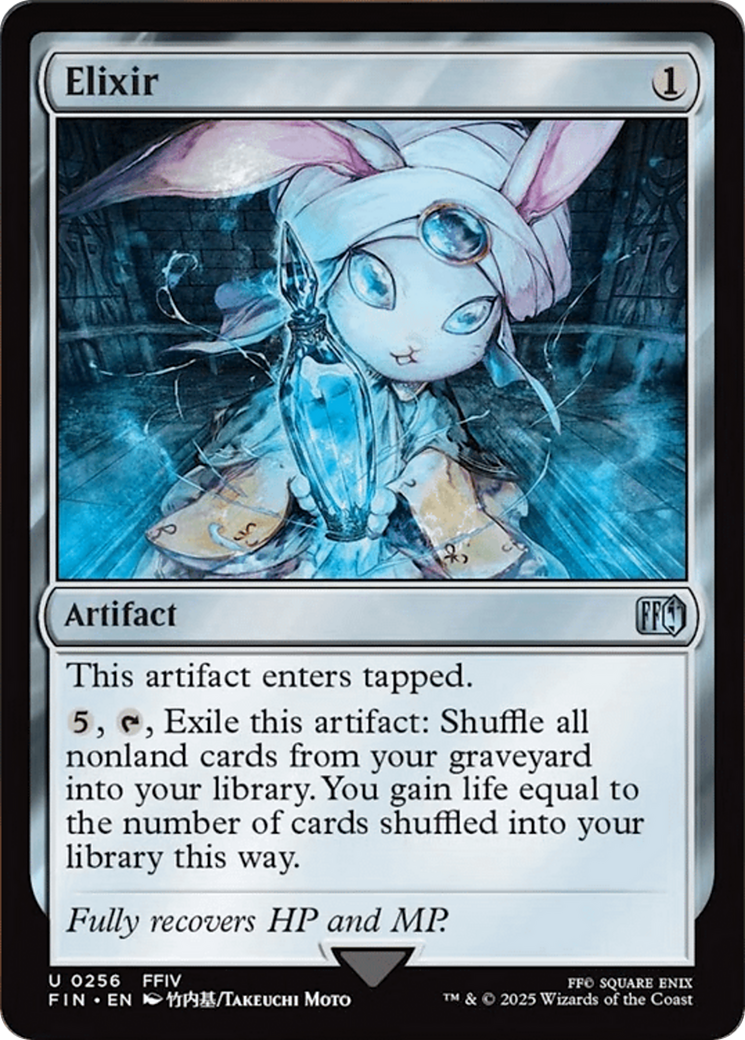 Elixir [FINAL FANTASY] | Jomio and Rueliete's Cards and Comics