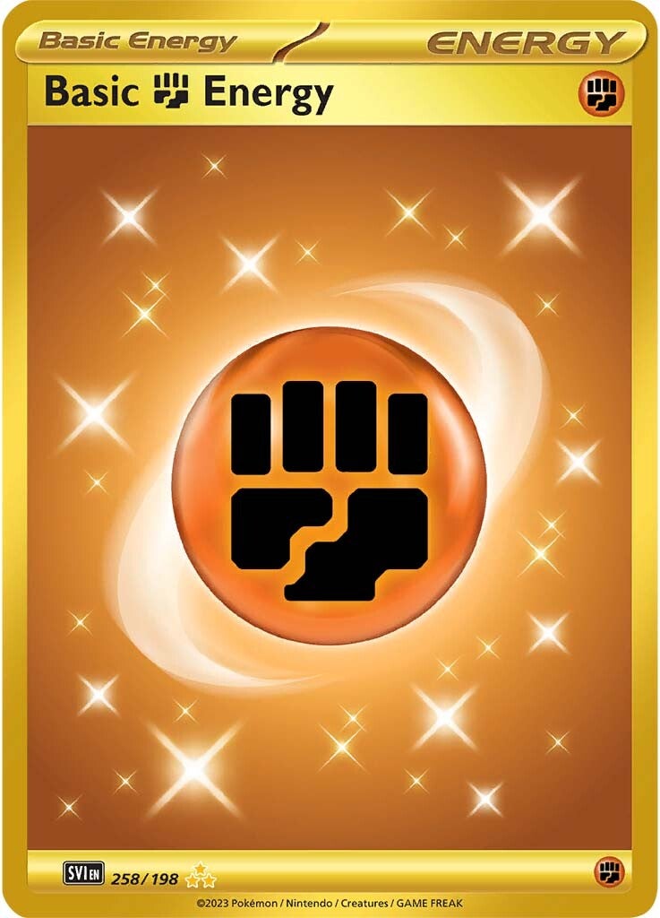Fighting Energy (258/198) [Scarlet & Violet: Base Set] | Jomio and Rueliete's Cards and Comics