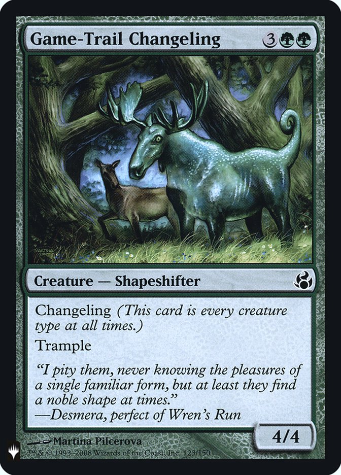 Game-Trail Changeling [Mystery Booster] | Jomio and Rueliete's Cards and Comics