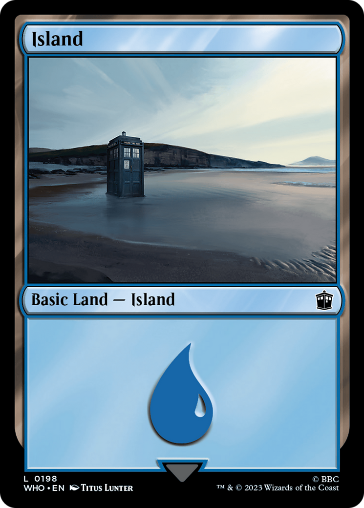 Island (0198) [Doctor Who] | Jomio and Rueliete's Cards and Comics