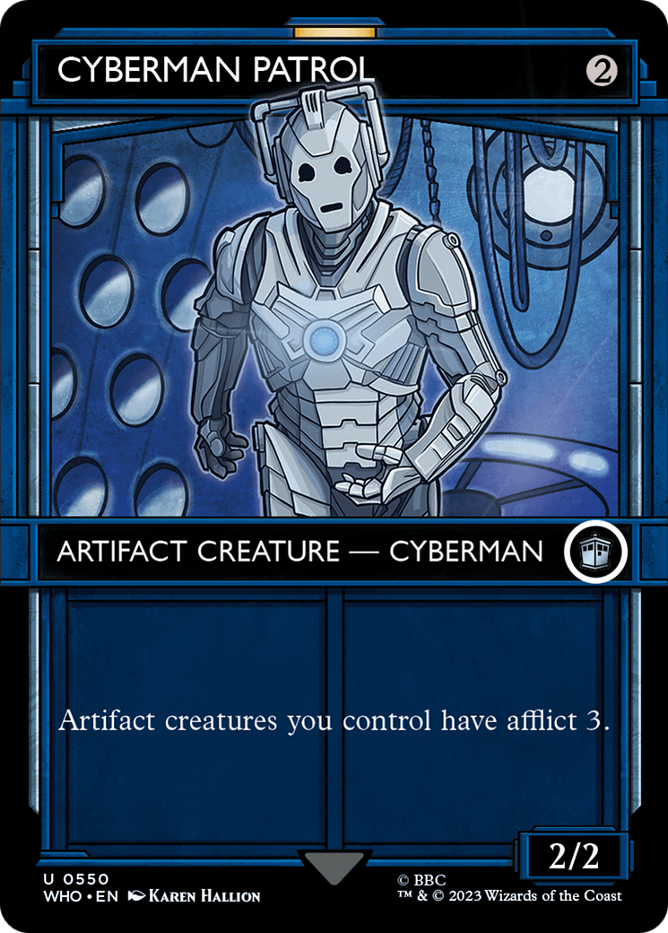 Cyberman Patrol (Showcase) [Doctor Who] | Jomio and Rueliete's Cards and Comics