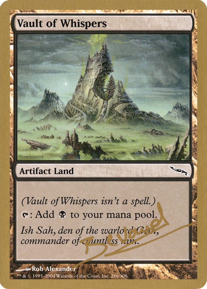 Vault of Whispers (Manuel Bevand) [World Championship Decks 2004] | Jomio and Rueliete's Cards and Comics