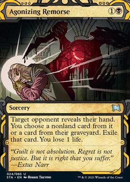 Agonizing Remorse [Strixhaven: School of Mages Mystical Archive] | Jomio and Rueliete's Cards and Comics