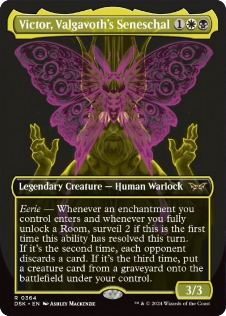 Victor, Valgavoth's Seneschal (Showcase) [Duskmourn: House of Horror] | Jomio and Rueliete's Cards and Comics