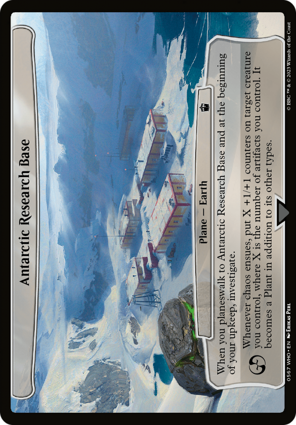 Antarctic Research Base [Doctor Who] | Jomio and Rueliete's Cards and Comics