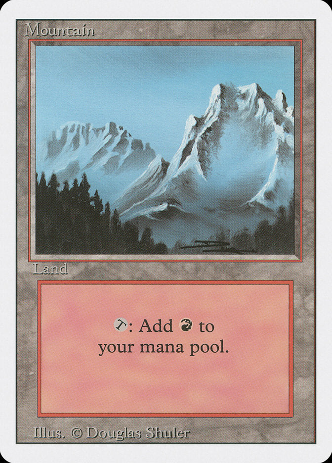 Mountain (Snow Top / Highest Point on Right) [Revised Edition] | Jomio and Rueliete's Cards and Comics