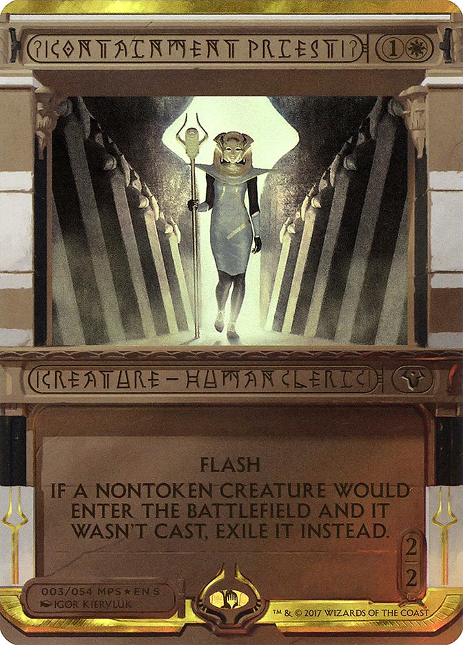 Containment Priest (Invocation) [Amonkhet Invocations] | Jomio and Rueliete's Cards and Comics