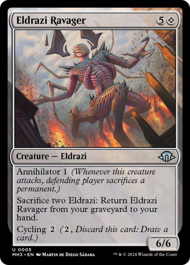 Eldrazi Ravager [Modern Horizons 3] | Jomio and Rueliete's Cards and Comics