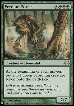Verdant Force [The List] | Jomio and Rueliete's Cards and Comics