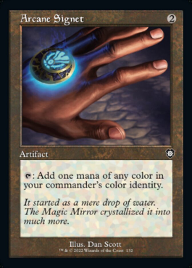 Arcane Signet (Retro) [The Brothers' War Commander] | Jomio and Rueliete's Cards and Comics