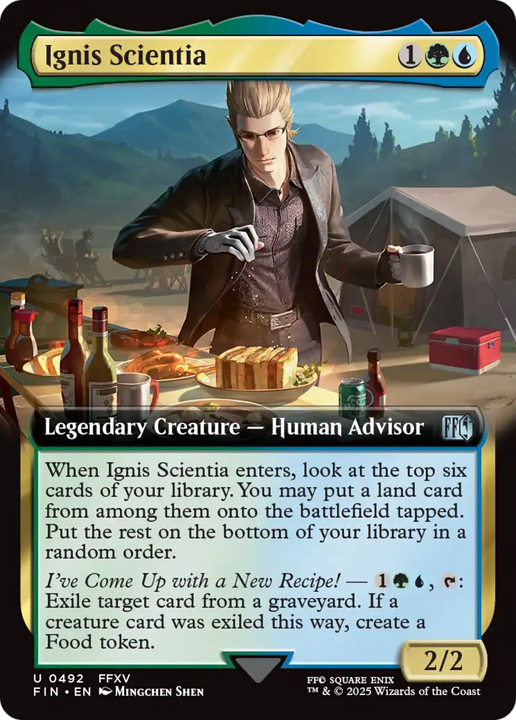 Ignis Scientia (Extended Art) [FINAL FANTASY] | Jomio and Rueliete's Cards and Comics